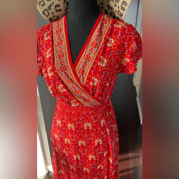 maxi summer/fall dress or cover up - Picture 4 of 6